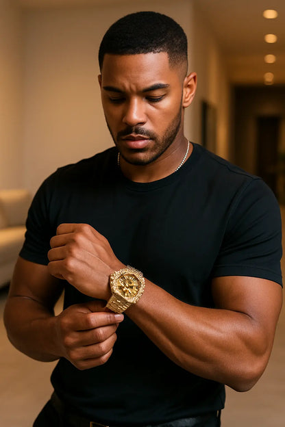 Square Quartz Wristwatch | Men&