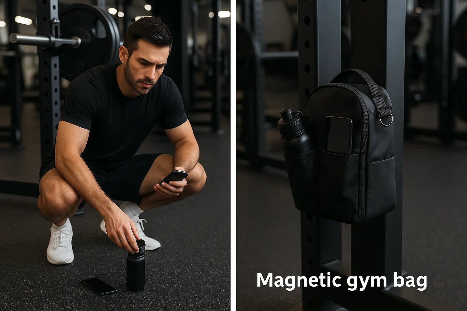 Magnetic Gym Bag | Best Gym Bag | Novara Shop