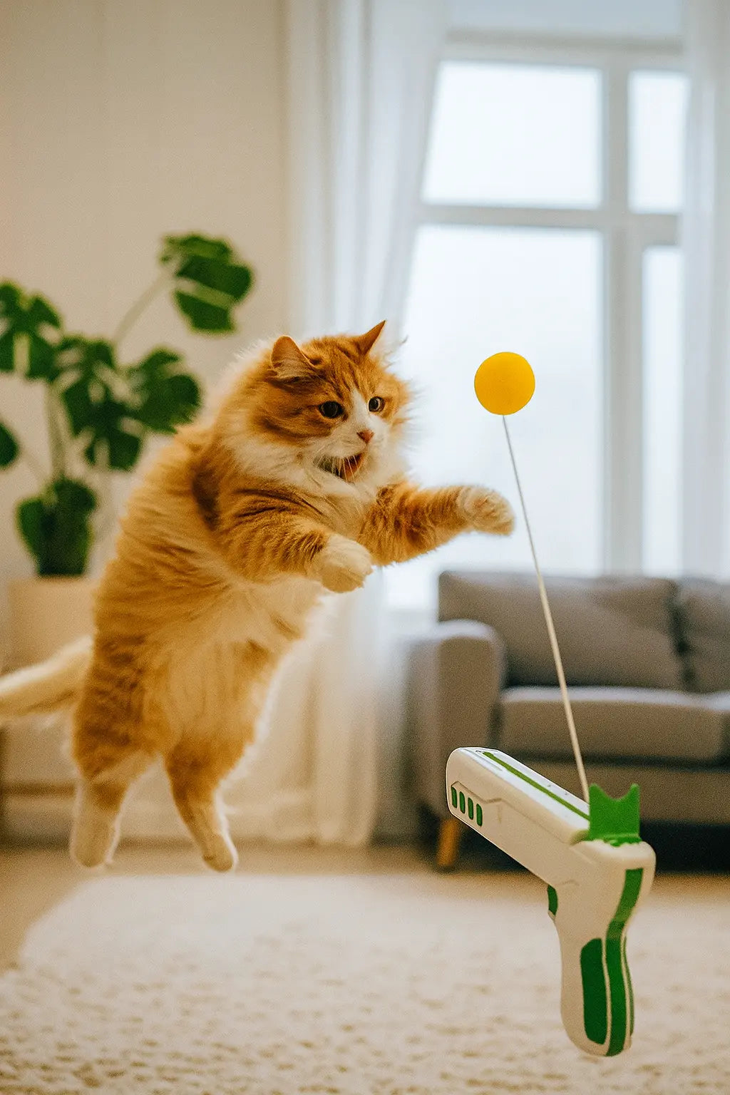 Cat Teaser Toy | Cat Toy Gun | Novara Shop