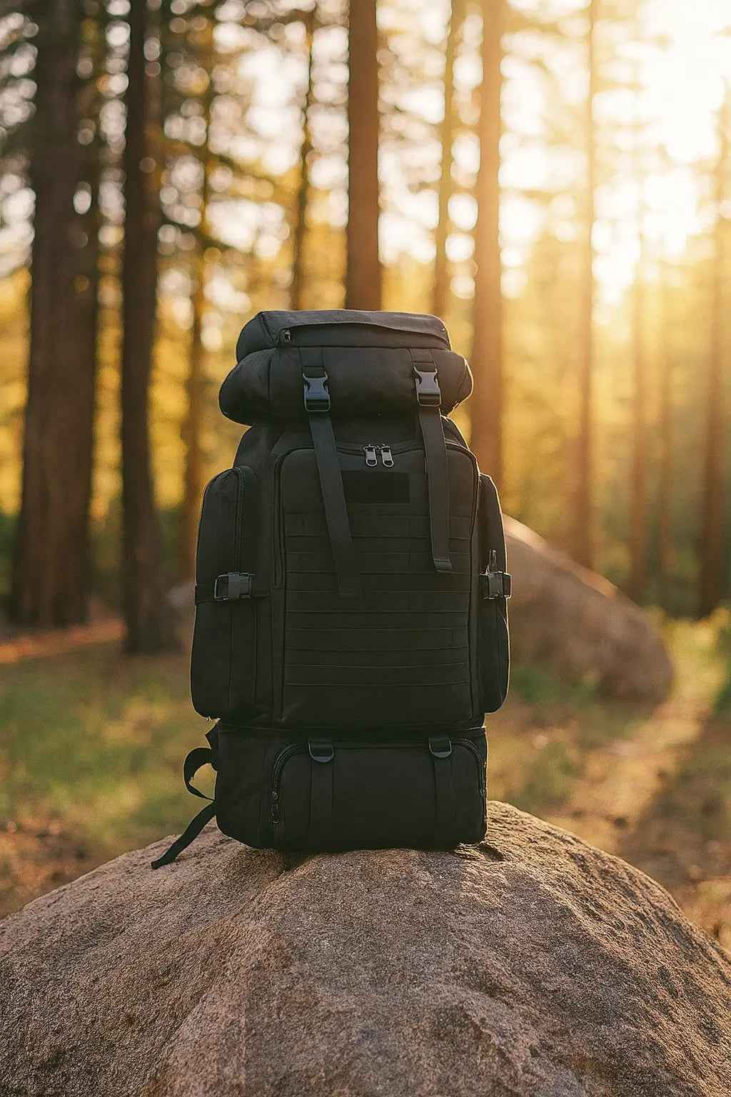 2025 New 80L Waterproof Hiking Backpack for Camping and Trekking - Large Capacity Rucksack for Outdoor Sports, Men and Women