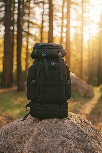 2025 New 80L Waterproof Hiking Backpack for Camping and Trekking - Large Capacity Rucksack for Outdoor Sports, Men and Women
