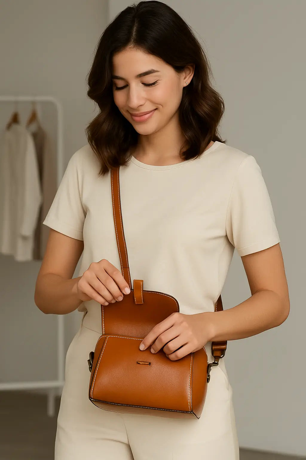 Oil Wax Cowhide Genuine Leather Crossbody Small Bag for Women Fashionable Versatile Shoulder Shell Handbag Lady Casual Phone Bag Novara Shop Oil Wax Cowhide Genuine Leather Crossbody Small Bag for Women Fashionable Versatile Shoulder Shell Handbag Lady Casual Phone Bag  Novara Shop  Oil Wax Cowhide Genuine Leather Crossbody Small Bag for Women Fashionable Versatile Shoulder Shell Handbag Lady Casual Phone Bag