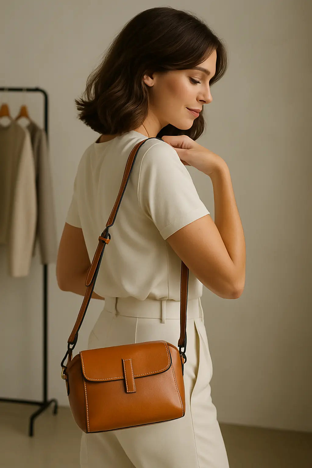 Oil Wax Cowhide Genuine Leather Crossbody Small Bag for Women Fashionable Versatile Shoulder Shell Handbag Lady Casual Phone Bag Novara Shop Oil Wax Cowhide Genuine Leather Crossbody Small Bag for Women Fashionable Versatile Shoulder Shell Handbag Lady Casual Phone Bag  Novara Shop  Oil Wax Cowhide Genuine Leather Crossbody Small Bag for Women Fashionable Versatile Shoulder Shell Handbag Lady Casual Phone Bag