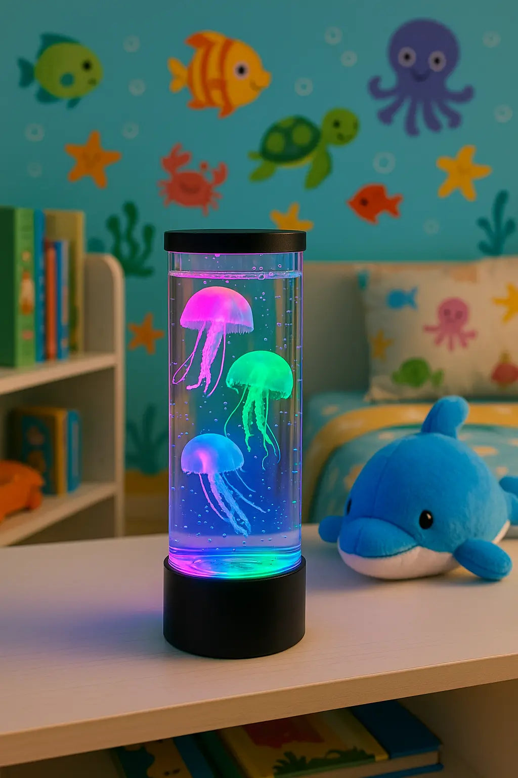 LED Jellyfish Lamp | Jellyfish Lava Lamp | Novara Shop
