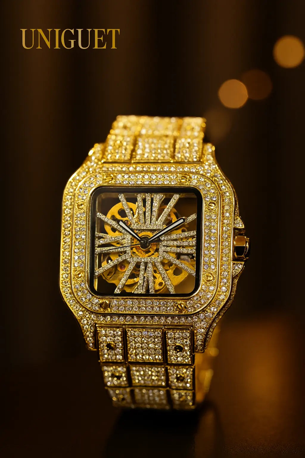 Square Quartz Wristwatch | Men&
