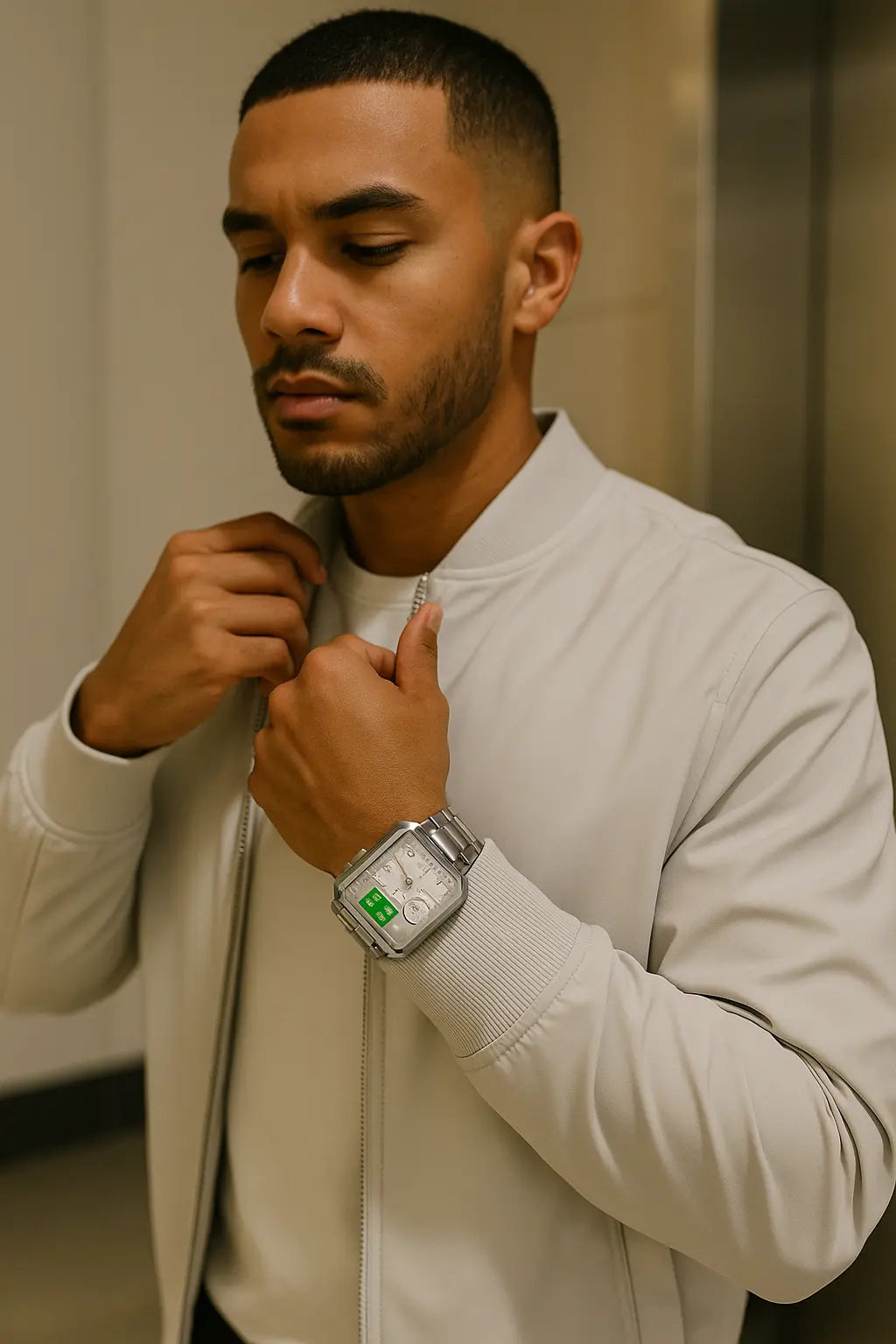 Men’s Leather Watch | Luxury Quartz Watch | Novara Shop