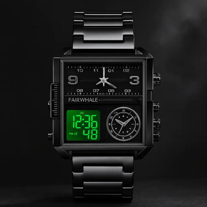 Men’s Leather Watch | Luxury Quartz Watch | Novara Shop