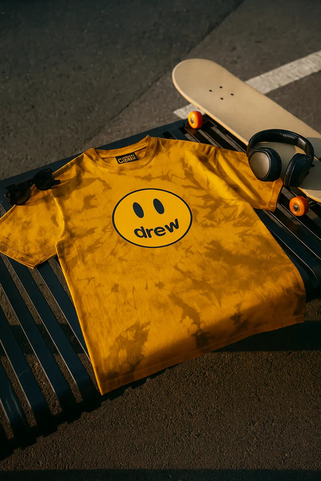 Drew House New Mens Clothing Printing logo T shirt men&