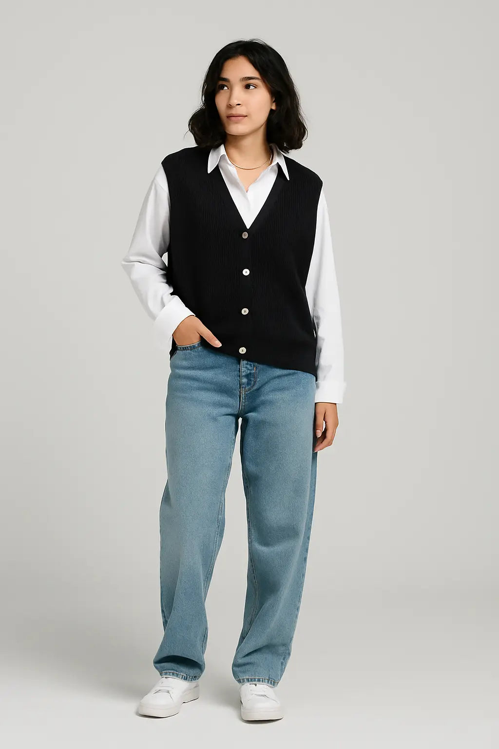 High Quality 2025 New Vest Knitted Cardigan in Stock Women&
