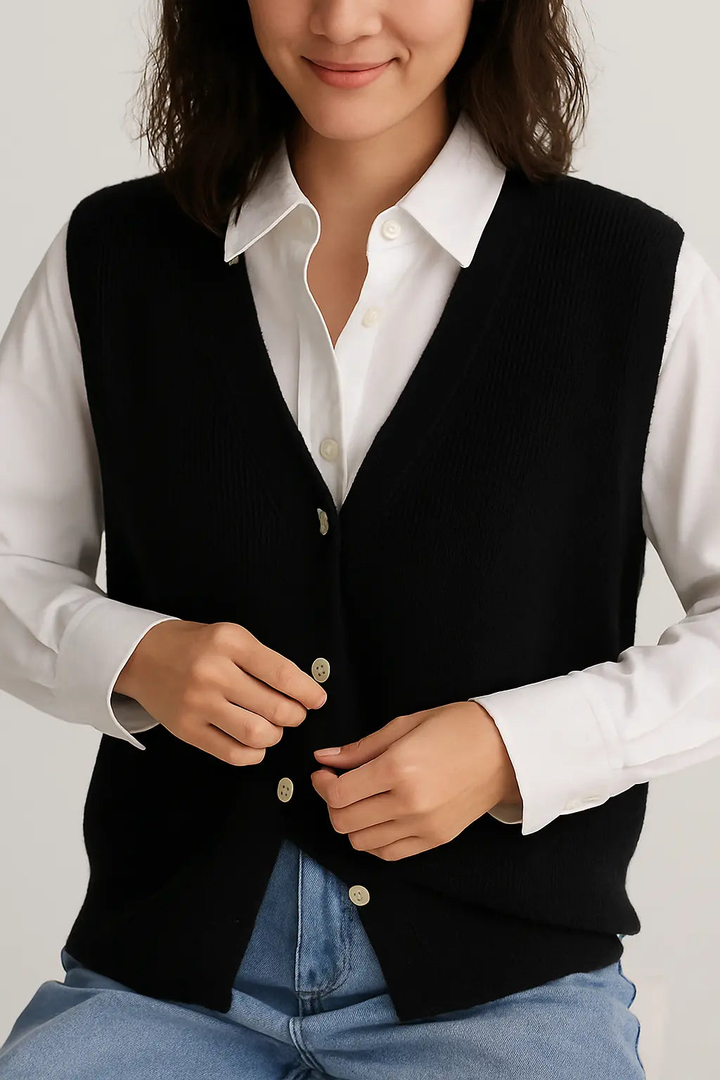 High Quality 2025 New Vest Knitted Cardigan in Stock Women&