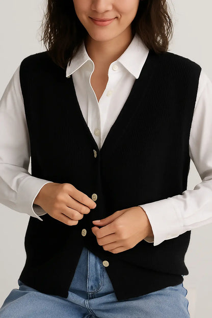 High Quality 2025 New Vest Knitted Cardigan in Stock Women&