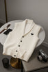 2025 Spring Summer Knitted Cardigan Vest Men&
