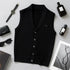 2025 Spring Summer Knitted Cardigan Vest Men&