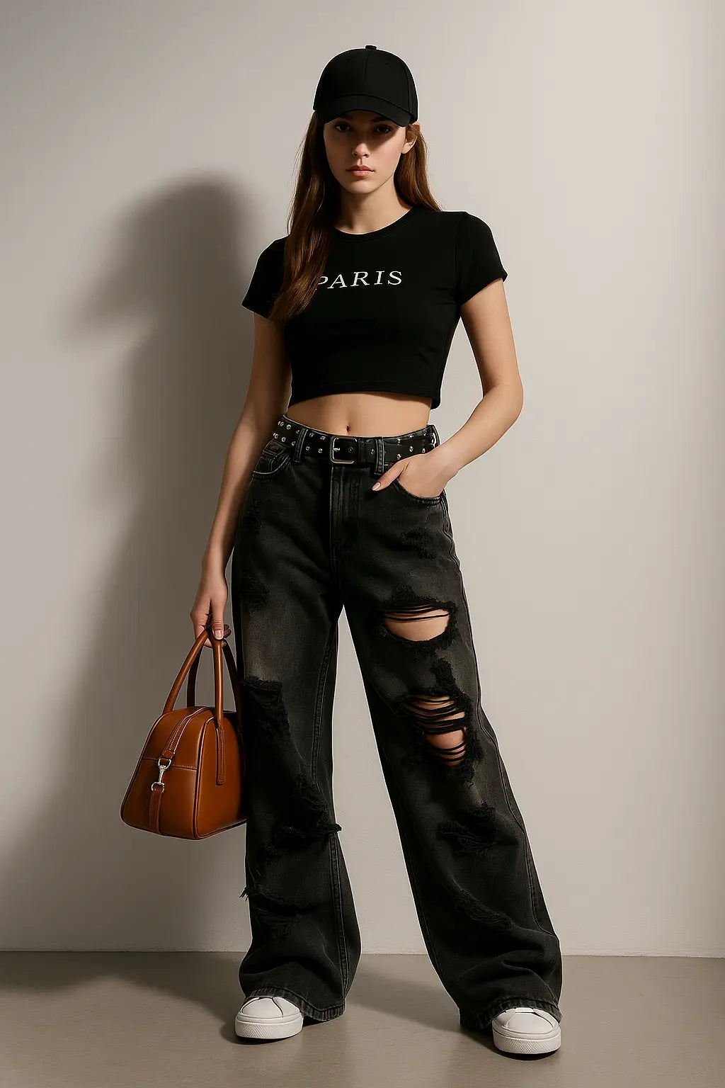 Unique Cool Ripped Jeans Women&