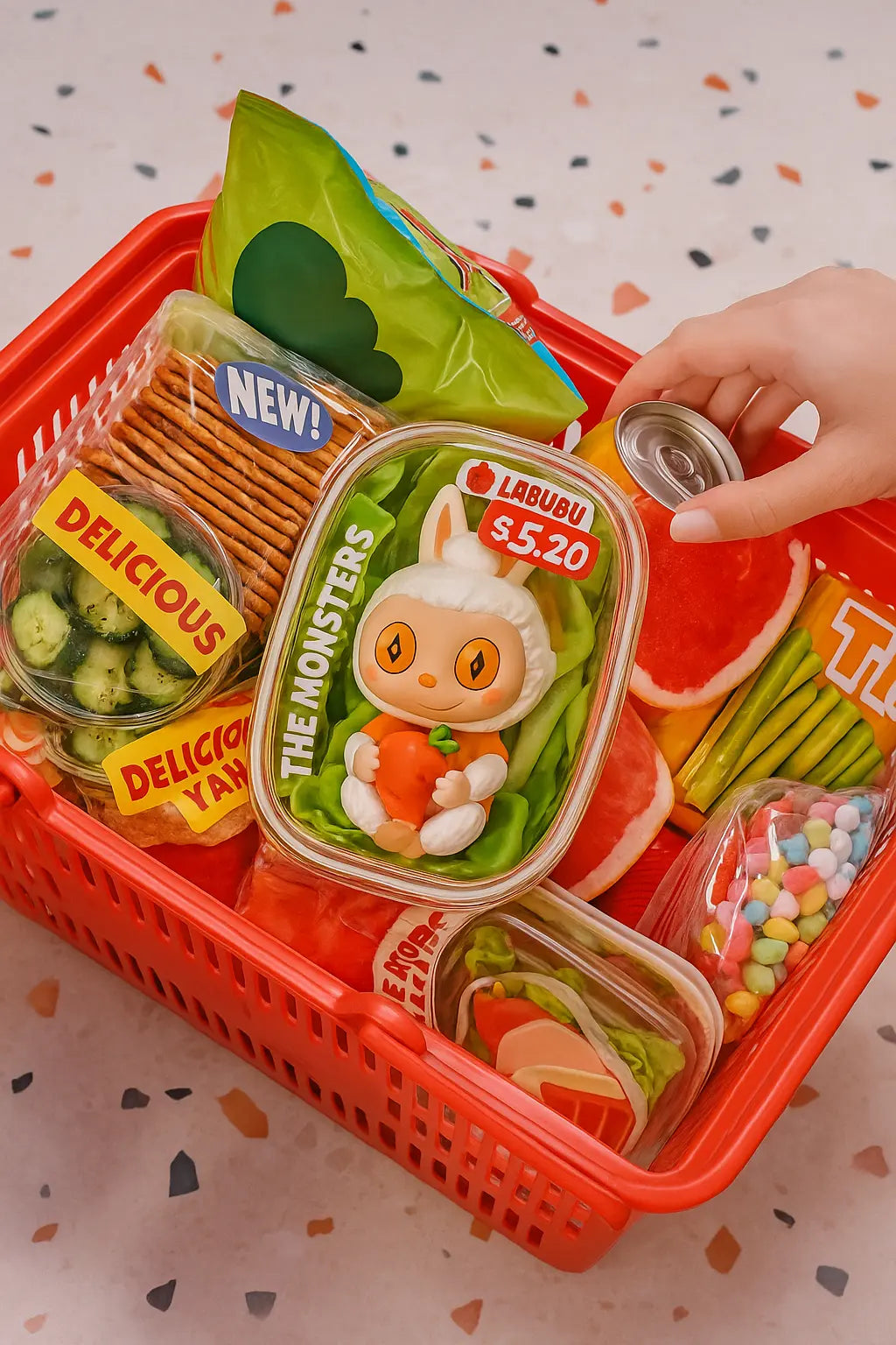 THE MONSTERS Wacky Mart Series Genuine Blind Box Toys Kawaii Anime Action Figure Caixa Caja Surprise Mystery Box Dolls Girl Gift Novarashop