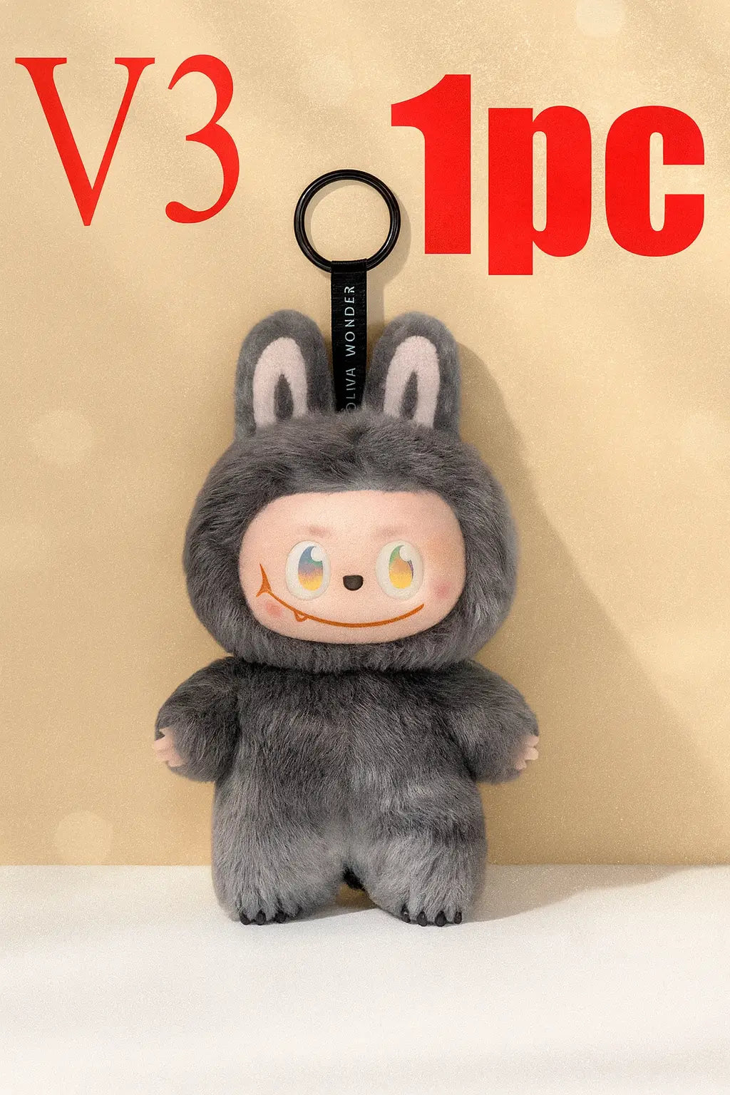 Plush Doll Keychain | Labubu Doll Keychain | Novara Shop