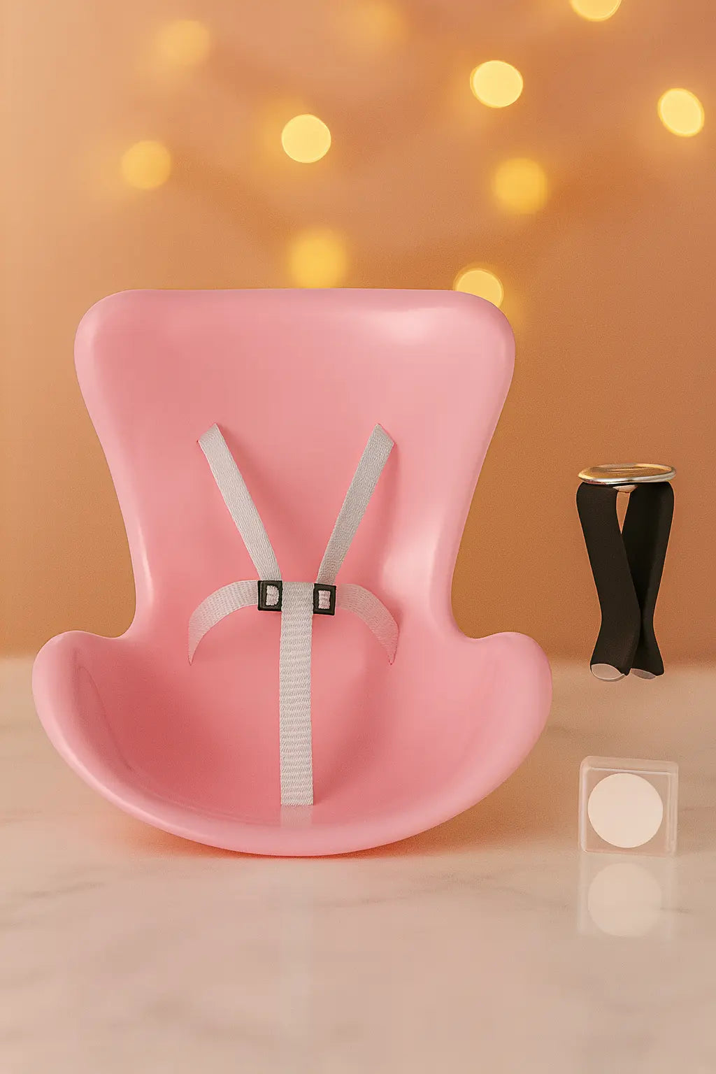 2025 Hot For Labubu Car Doll Safety Seat for 17cm Cartoon Chair Model Car Seat Outlet Decor for Doll Car Interior Styling Novarashop