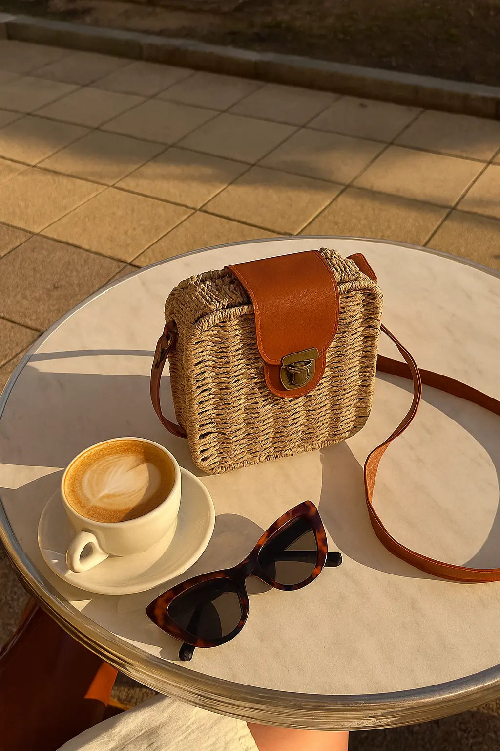 Woven Crossbody Bag | Women&