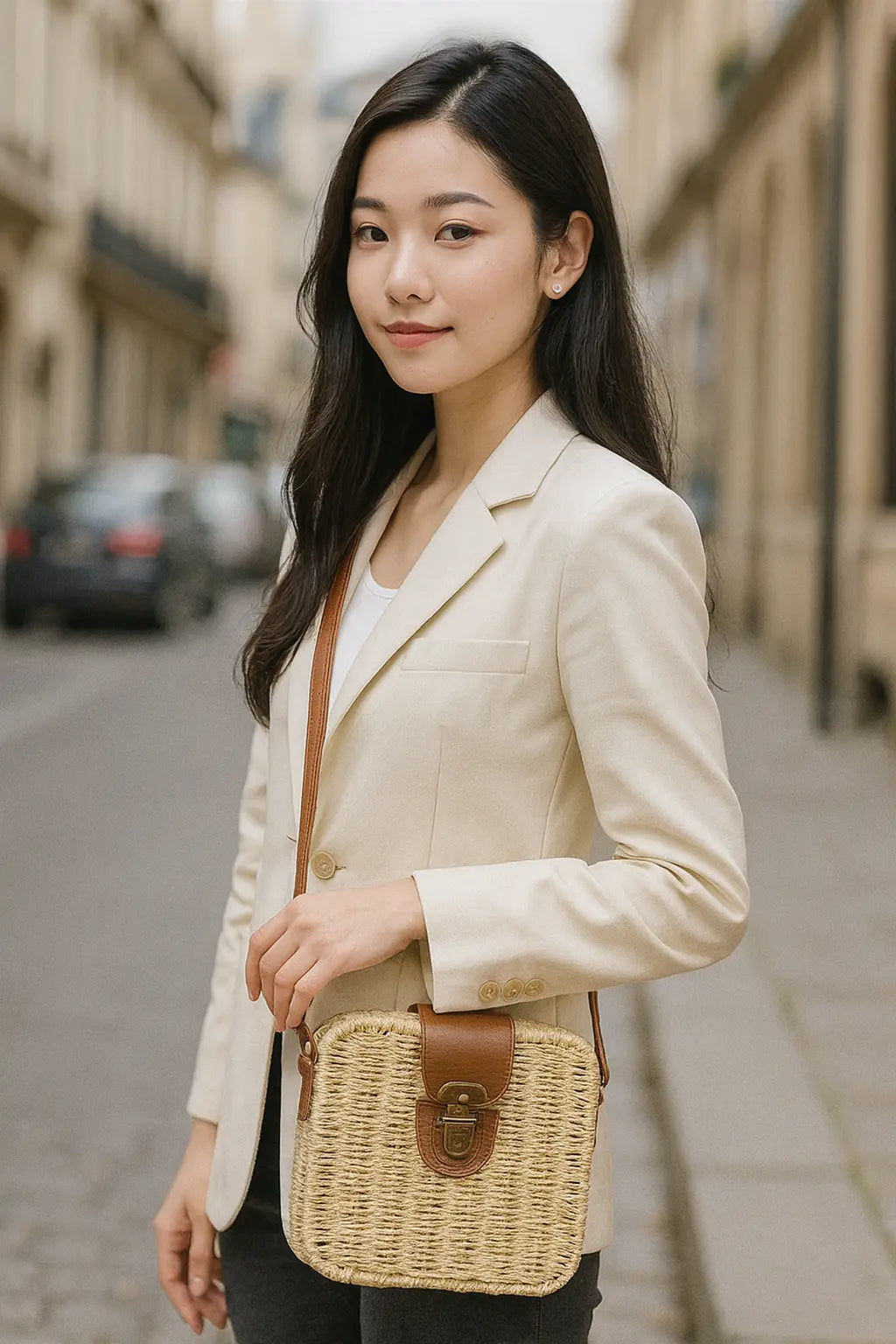 Woven Crossbody Bag | Women&
