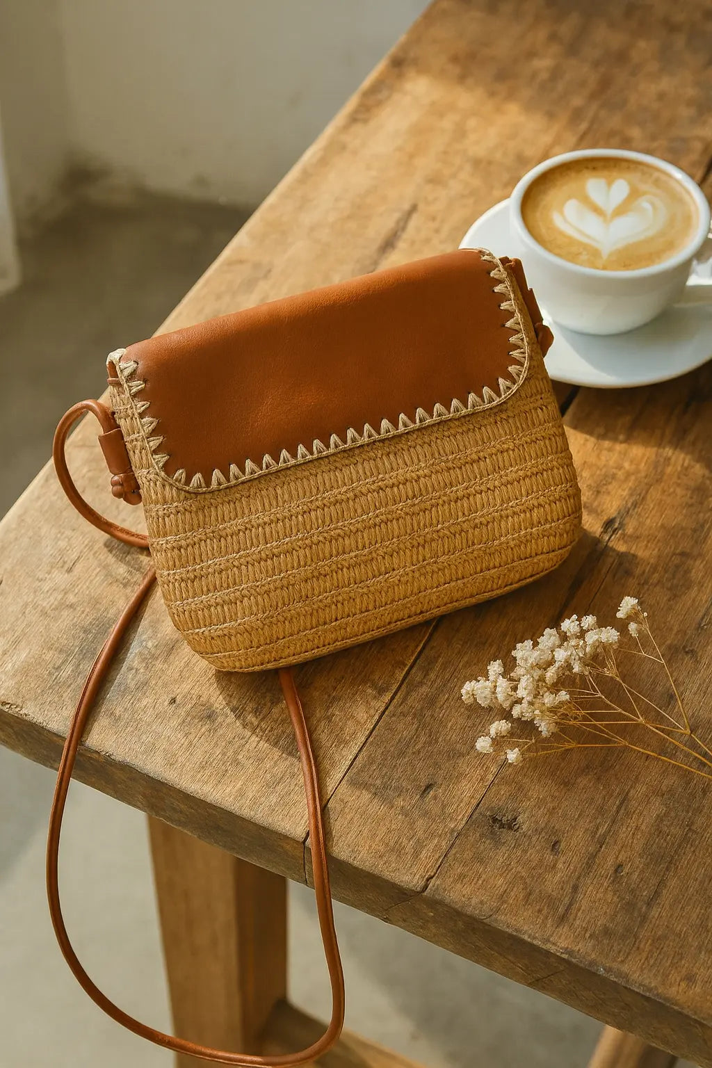 Woven Crossbody Bag | Women&