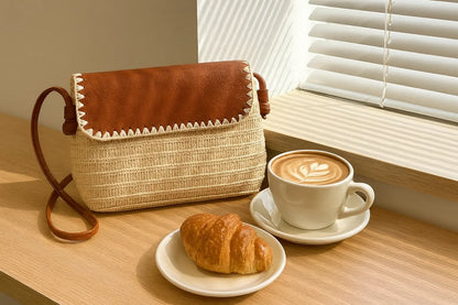 Woven Crossbody Bag | Women&
