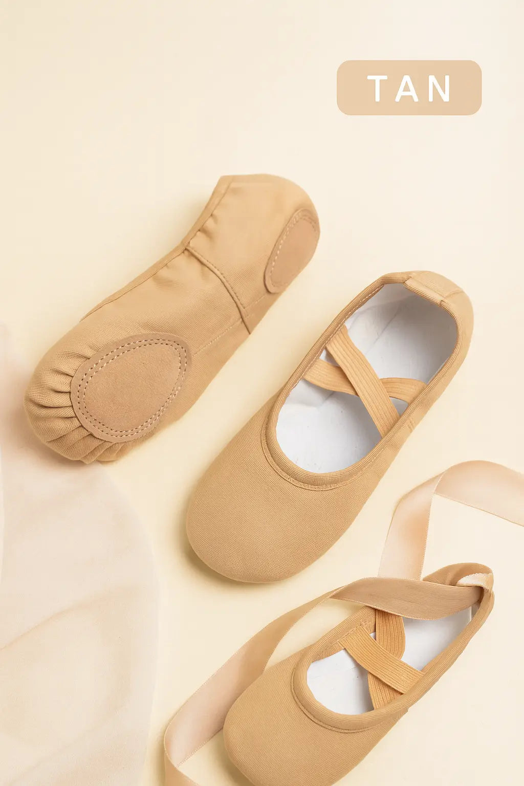 Girls Women Ballet Slippers Ballet Dance Shoes Adult Gymnastics Training Shoes Canvas Soft Sole Ballet Shoes Novarashop