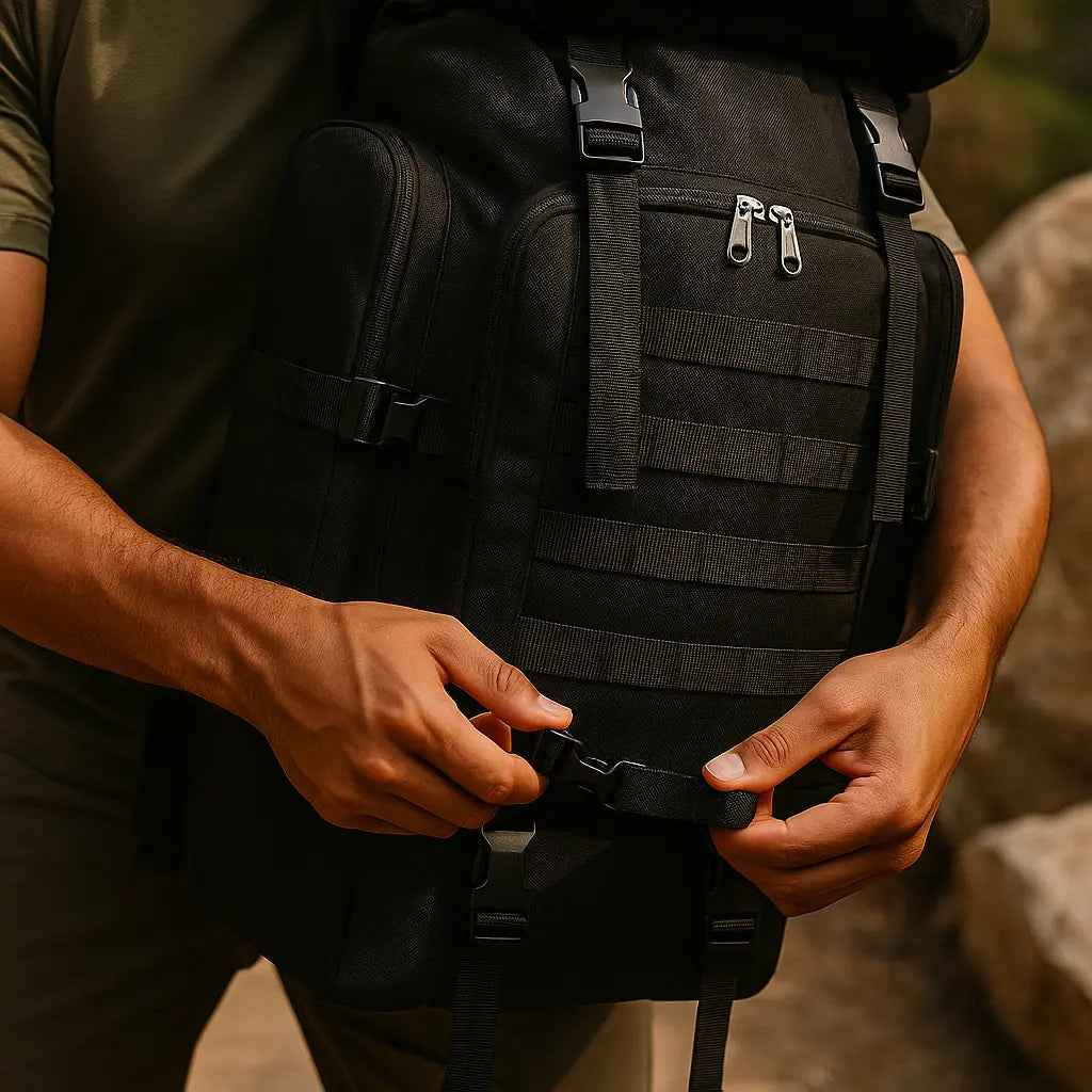 2025 New 80L Waterproof Hiking Backpack for Camping and Trekking - Large Capacity Rucksack for Outdoor Sports, Men and Women