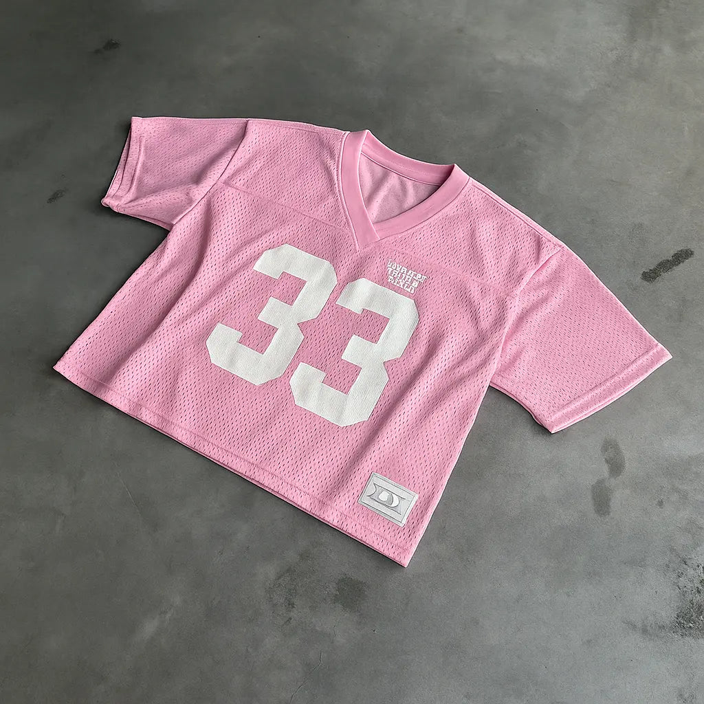 Y2K Retro Jersey Quick Dry Breathable Mesh T Shirt Men Women Street College Sports Wear Oversized Unisex Football Training Wear Novara Shop Y2K Retro Jersey Quick Dry Breathable Mesh T Shirt Men Women Street College Sports Wear Oversized Unisex Football Training Wear 29.99 Novara Shop PINK 33 / XXL Y2K Retro Jersey Quick Dry Breathable Mesh T Shirt Men Women Street College Sports Wear Oversized Unisex Football Training Wear 29.99