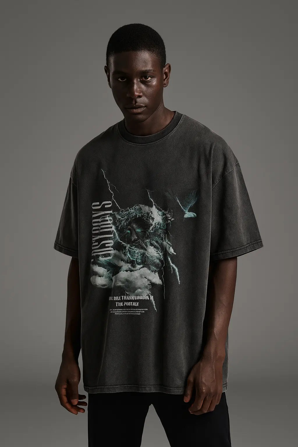 Devil Print Washed T-shirt Men Novara Shop Devil Print Washed T-shirt Men 39.99 Novara Shop Retro Black / XL Devil Print Washed T-shirt Men 39.99