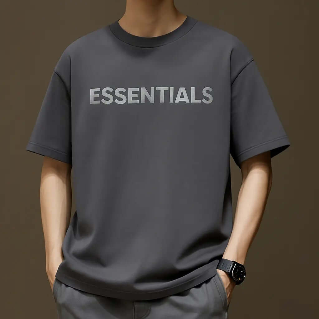 ESSENTIALS Hong Kong Style Ins Trendy Vintage Fashion Men&