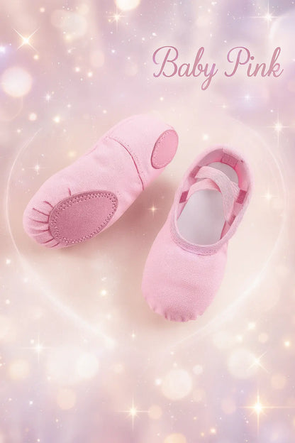Girls Women Ballet Slippers Ballet Dance Shoes Adult Gymnastics Training Shoes Canvas Soft Sole Ballet Shoes Novarashop