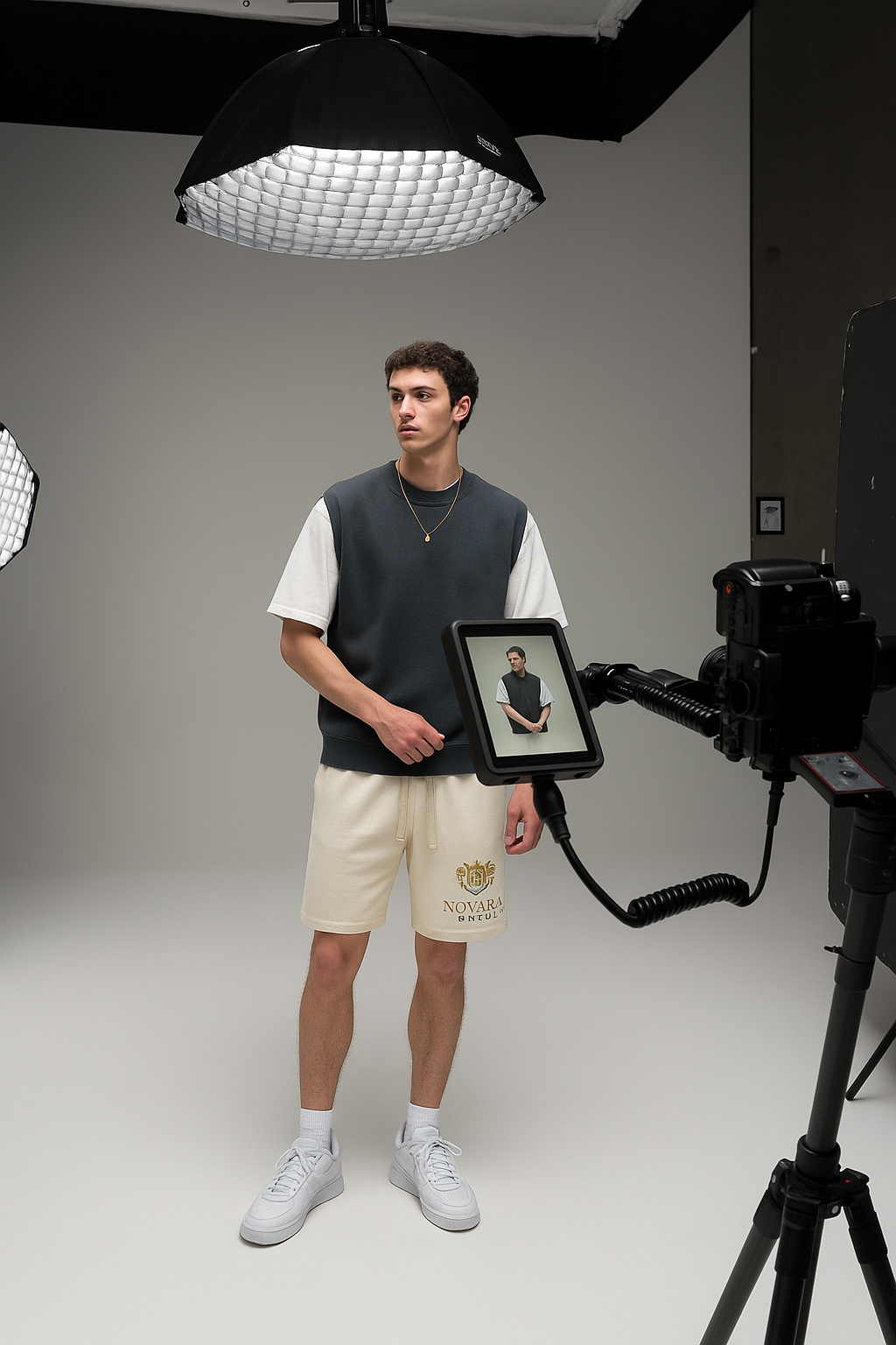 Novara Signature Men’s Logo Shorts Novara Shop   Novara Shop