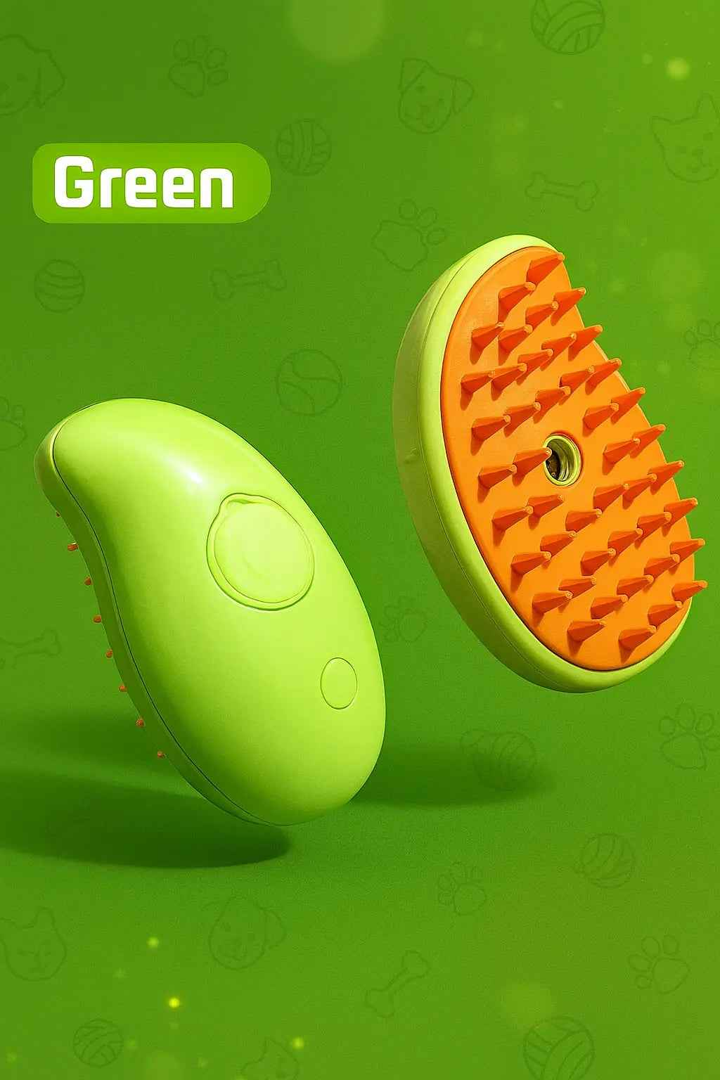 Cat Dog Pet Spray Massage Brush 3 in 1 One Button Steam Spray Folding Rotatable Floating Hair Bath Hair Removal Brush Comb