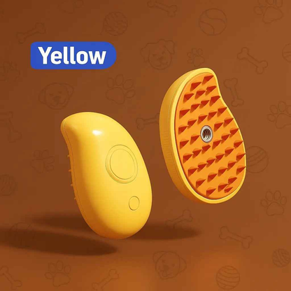 Cat Dog Pet Spray Massage Brush 3 in 1 One Button Steam Spray Folding Rotatable Floating Hair Bath Hair Removal Brush Comb