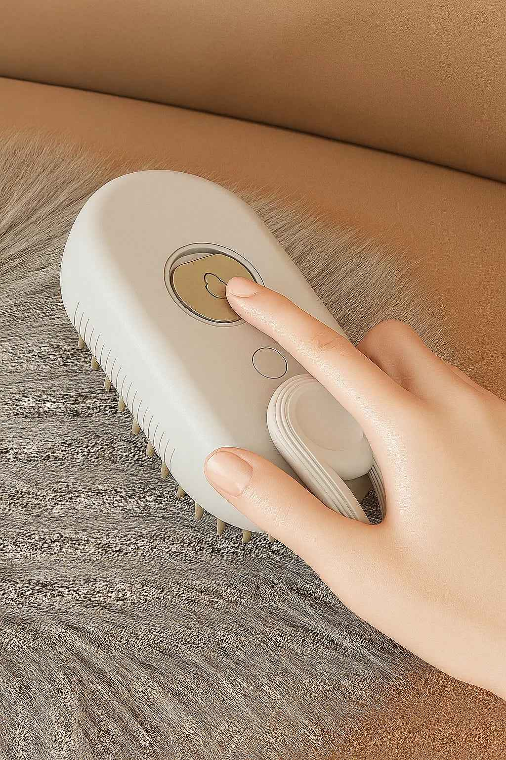 Cat Dog Pet Spray Massage Brush 3 in 1 One Button Steam Spray Folding Rotatable Floating Hair Bath Hair Removal Brush Comb
