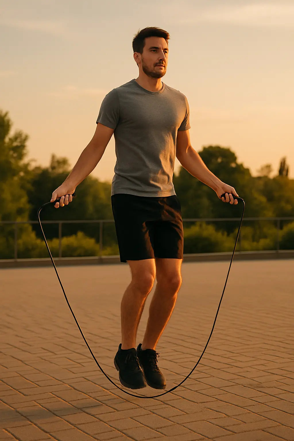 New Rechargeable USB Electronic Technology Jump Rope Wire Rope Adjustable Jump Rope Trainer Digital Wireless Calorie Counter - Novarashop