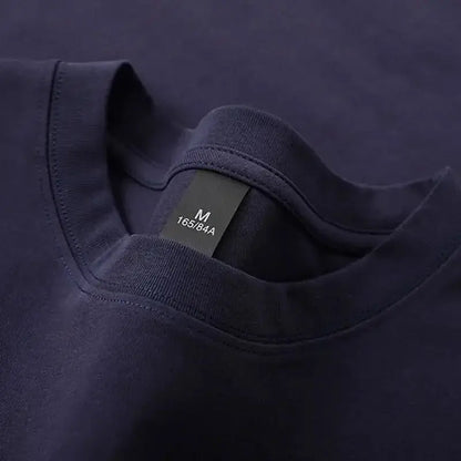 600grams 100% Cotton Men Oversized Heavyweight T Shirt Summer Women Short Sleeve Top Casual Men&