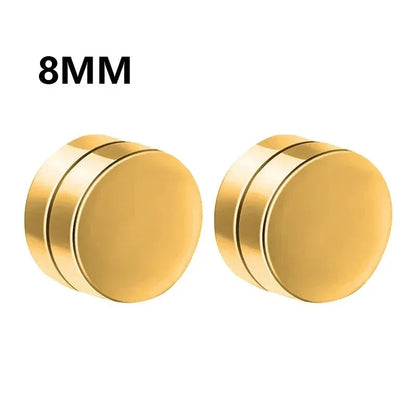 1Pairs Crystal Strong Magnetic Ear Stud Clip Earrings for My Novara Shop   Novara Shop