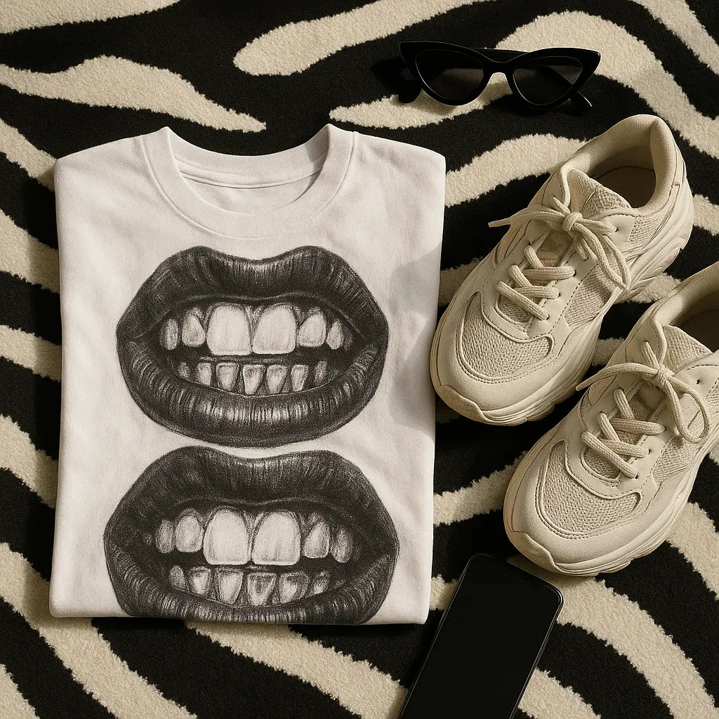 Punk Y2K Baby Short Sleeve Top Gothic Street T-shirt Women&