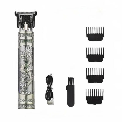 Vintage T9 Hair Clipper Beard Shaving Body Hair Trimmer Clippers Electric Men Haircut Machine 0mm Barber Shaver Novara Shop   Novara Shop