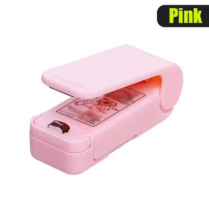 Mini Heat Bag Sealing Machine - Portable Plastic Bag Clip for Food Storage and Snack Sealing Kitchen Gadgets Novara Shop   Novara Shop