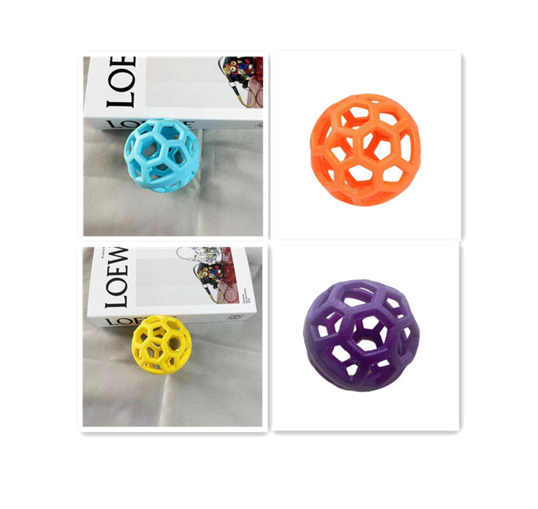 Dog Chew Ball Toy TPR Pets Interactive Training Toys For Small Large Dog Teeth Cleaning Molar Supplies Outdoor Pets Ball Toy Novara Shop  23.99 Novara Shop Empty Ball Set  23.99
