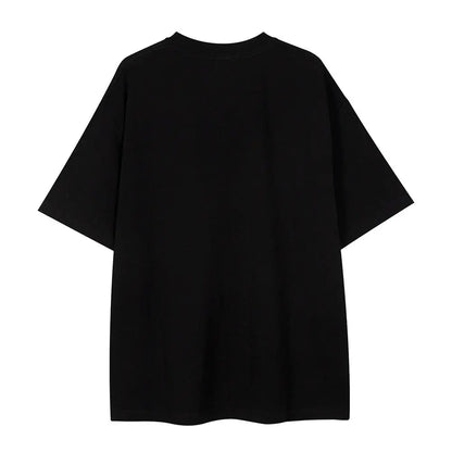 Fashion Letter Print Casual T-shirt Men Novara Shop   Novara Shop