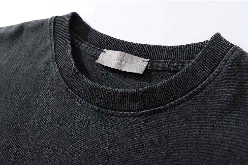 Devil Print Washed T-shirt Men Novara Shop Devil Print Washed T-shirt Men  Novara Shop  Devil Print Washed T-shirt Men