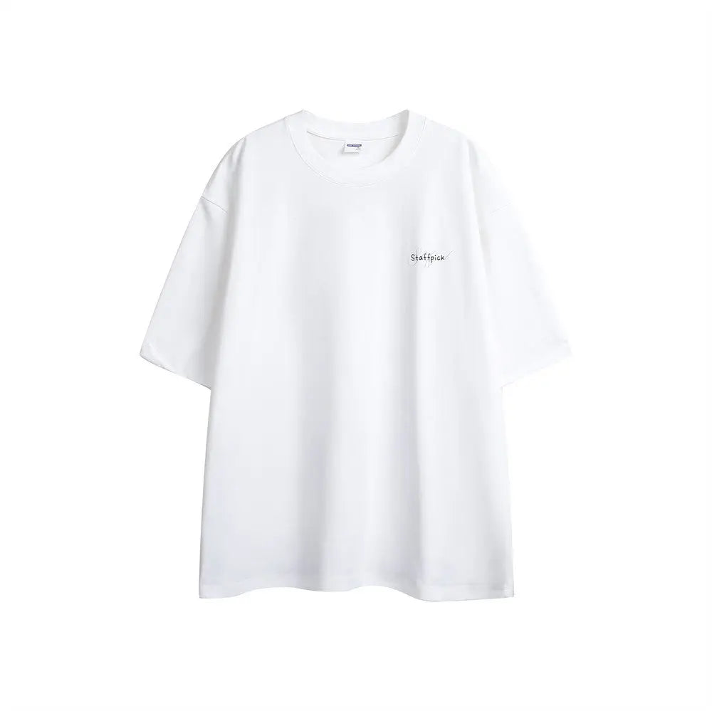 Letter Print Short-sleeve T-shirt For Women Novara Shop  34.50 Novara Shop White / XXL  34.50