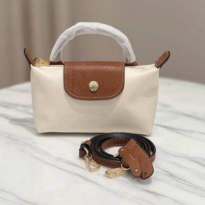 Mini Nylon Dumpling Bun Non Perforated Single Shoulder Women&