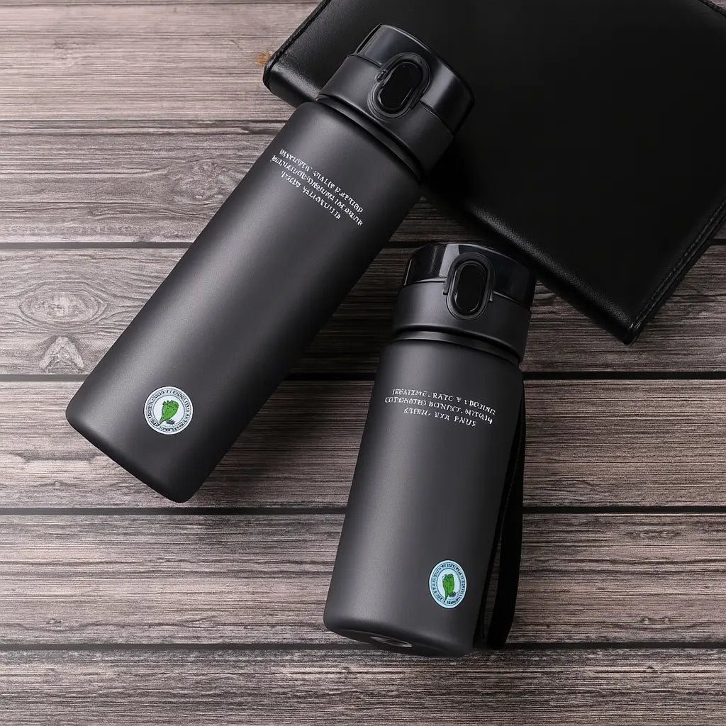 Brand BPA Free Leak Proof Sports Water Bottle High Quality Tour Hiking Portable My Favorite Drink Bottles 400ml 560ml - Novarashop