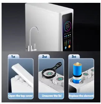 BROVA 1000G reverse osmosis water purifier with high flow rate