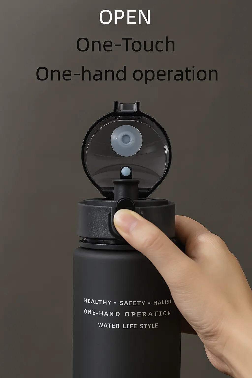 Brand BPA Free Leak Proof Sports Water Bottle High Quality Tour Hiking Portable My Favorite Drink Bottles 400ml 560ml - Novarashop
