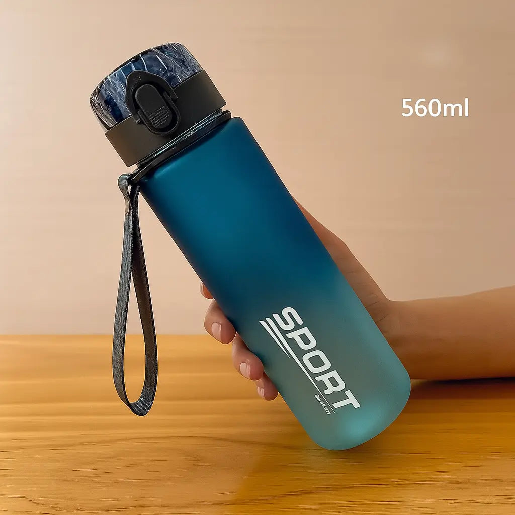 Brand BPA Free Leak Proof Sports Water Bottle High Quality Tour Hiking Portable My Favorite Drink Bottles 400ml 560ml - Novarashop